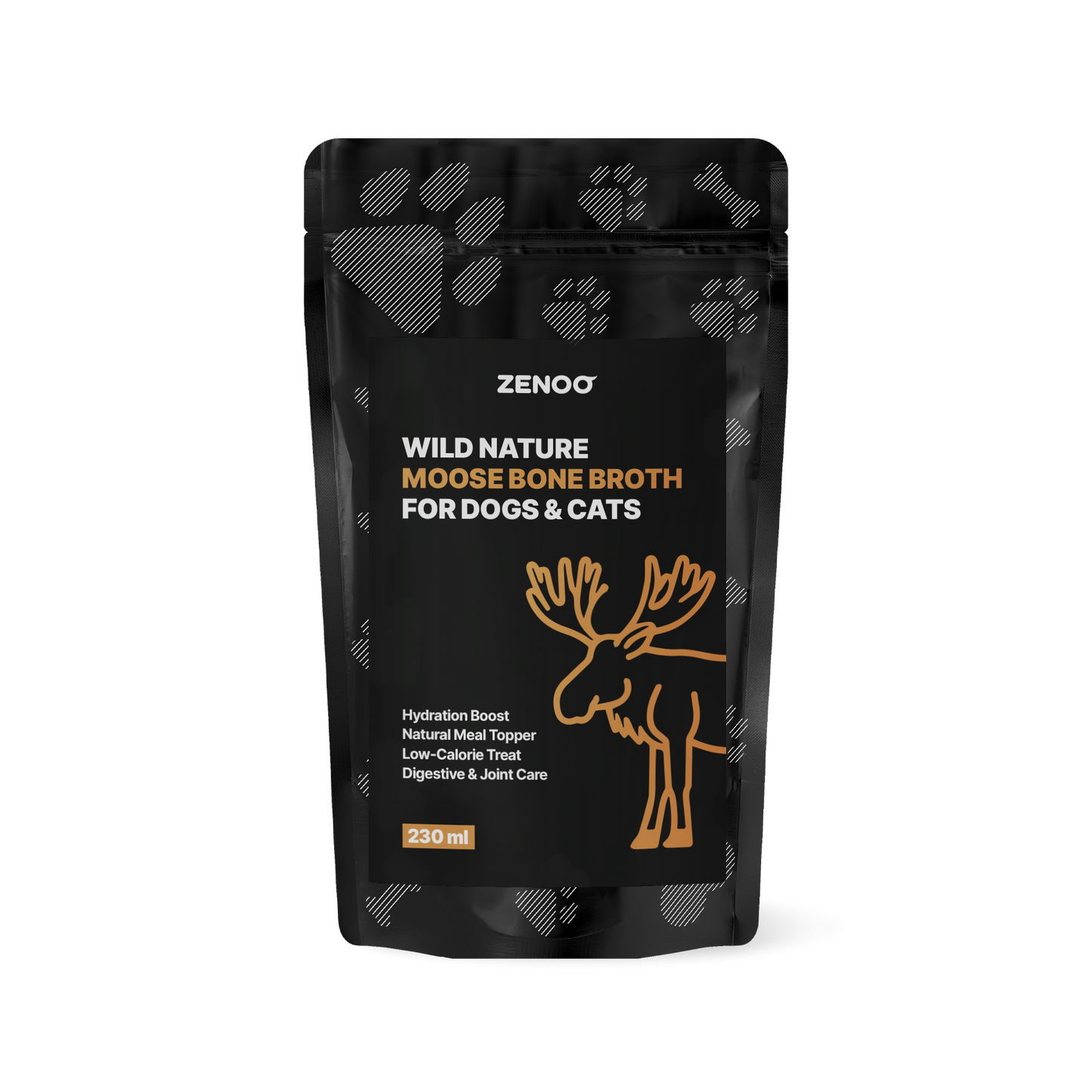 Briedienos kaulų sultinys šunims ir katėms (230 ml)